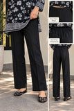 DCKB 20-91 Black Floral Cotton 3-Piece Suit