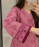 DCKB 20-93 Dusty Pink Floral Cotton 3-Piece Suit