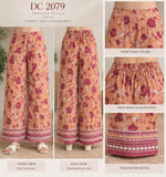 Dusty Rose and Peach Floral Cotton Co-ord Set | DC2079