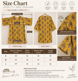 Mustard Yellow Ornate Printed Kurti | DCKB12
