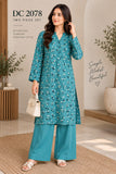 Teal Floral Cotton Co-ord Set | DC2078