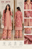 Dusty Rose and Peach Floral Cotton Co-ord Set | DC2079