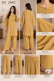 Mustard Striped Cotton Co-ord Set | DC2082