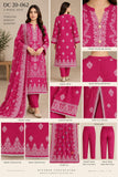 DC20-062 Pink Printed Cotton Three-Piece Suit