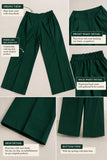 Deep Green Embroidered Cotton 3-Piece Suit DCKB20-78
