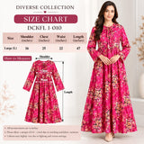 Pink Floral Cotton Frock with Tie Neck – DCKFL1-010