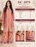 Dusty Rose and Peach Floral Cotton Co-ord Set | DC2079