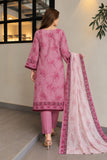 DCKB 20-93 Dusty Pink Floral Cotton 3-Piece Suit