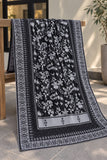 DCKB 20-91 Black Floral Cotton 3-Piece Suit