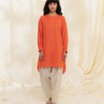 Sunset Rust Kurta