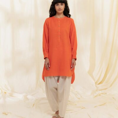 Sunset Rust Kurta
