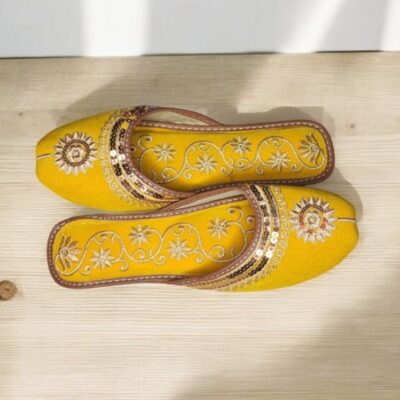 Golden Marigold Khussa