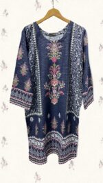 Navy Bloom Delight Dress DC2044 - Image 2