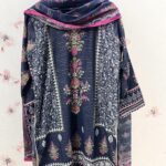 Navy Bloom Delight Dress DC2044