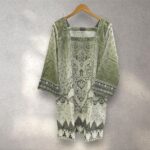 Pistachio Elegance Framed Dress DC2059 - Image 5