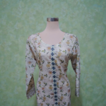 Soft Grey Floral Printed Co-Ord Set DC2052 - Image 3