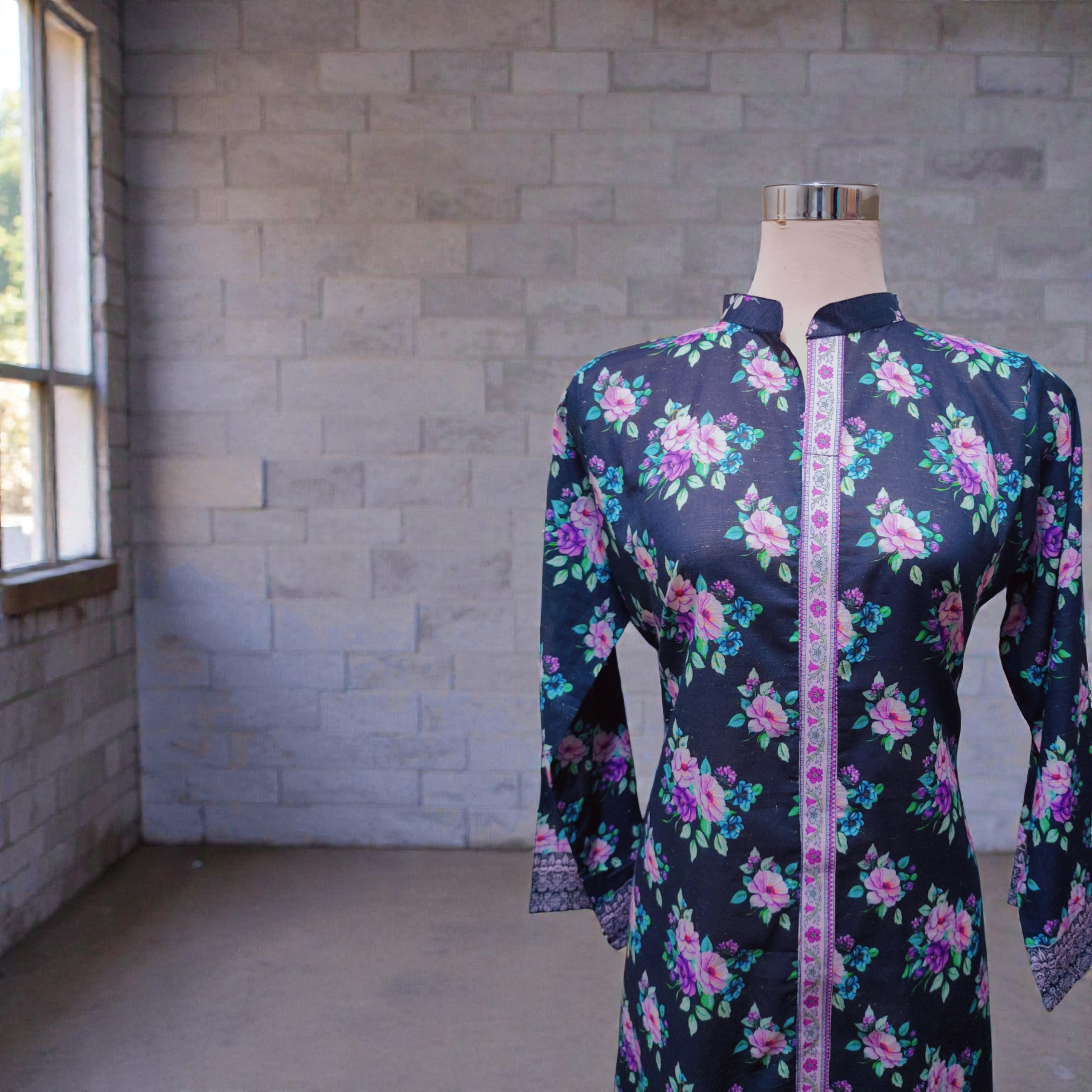 Snapchat-488180619 Midnight Rose Co-Ord Set DC2029 - Image 1